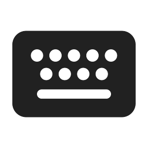 Ic fluent keyboard 24 filled