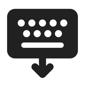 Ic fluent keyboard dock 24 filled