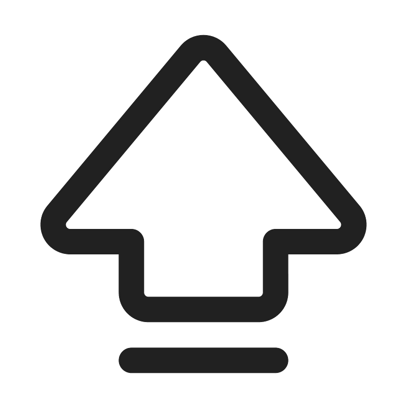 Ic fluent keyboard shift uppercase 24 regular