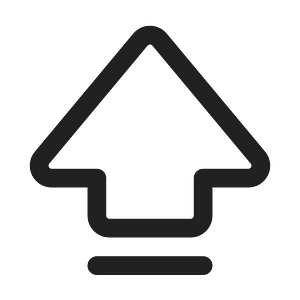 Ic fluent keyboard shift uppercase 24 regular