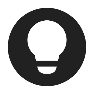 Ic fluent lightbulb circle 24 filled