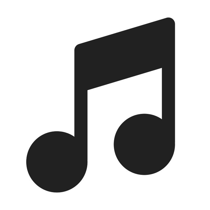 Ic fluent music note 2 24 filled