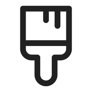 Ic fluent paint brush 16 regular