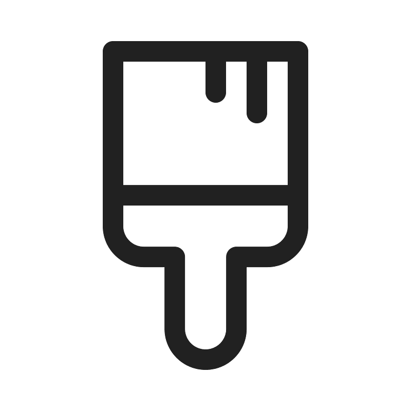Ic fluent paint brush 20 regular