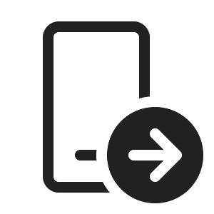 Ic fluent phone arrow right 20 regular