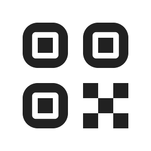 Ic fluent qr code 20 filled