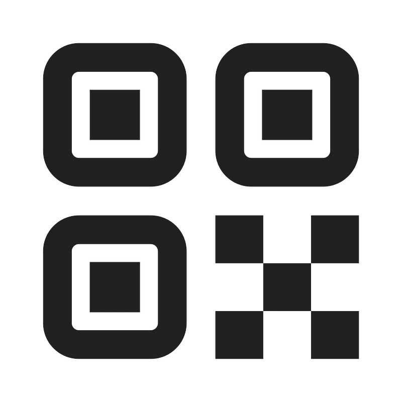 Ic fluent qr code 28 filled
