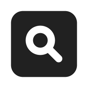 Ic fluent search square 24 filled