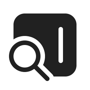 Ic fluent sidebar search ltr 20 filled