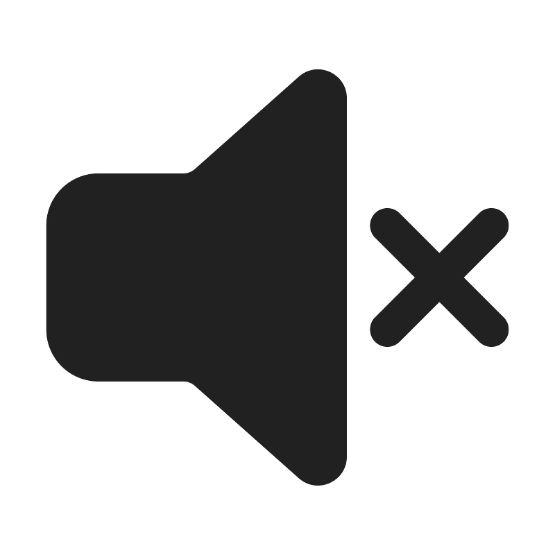 Ic fluent speaker mute 24 filled