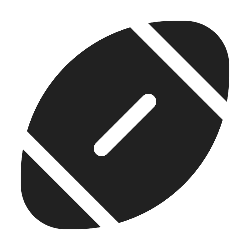 Ic fluent sport american football 24 filled