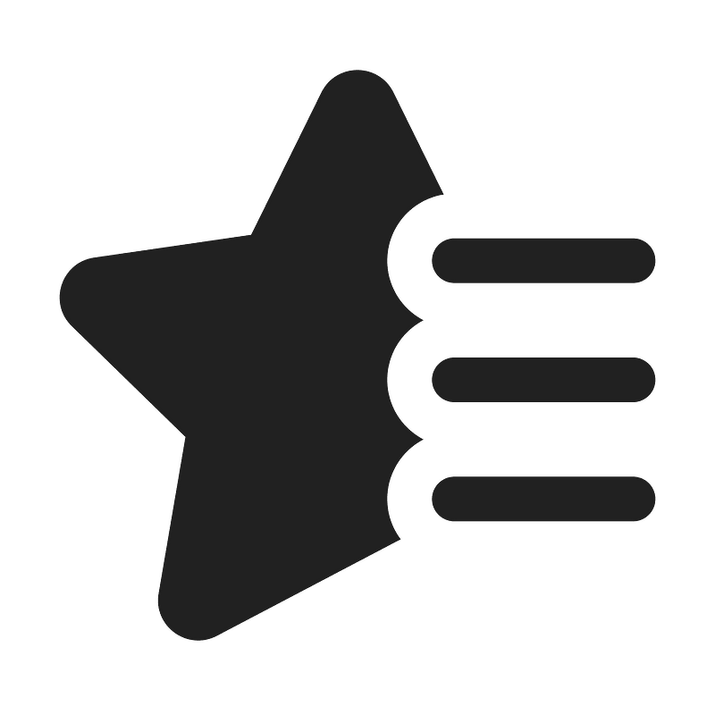 Ic fluent star line horizontal 3 24 filled