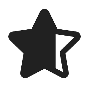Ic fluent star three quarter 16 filled
