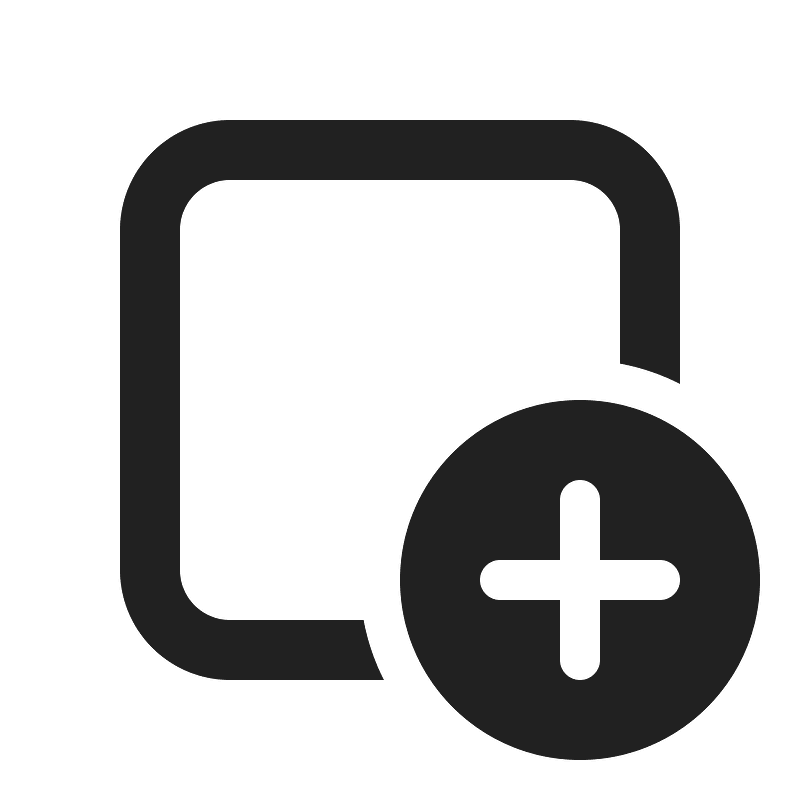 Ic fluent tab add 20 filled