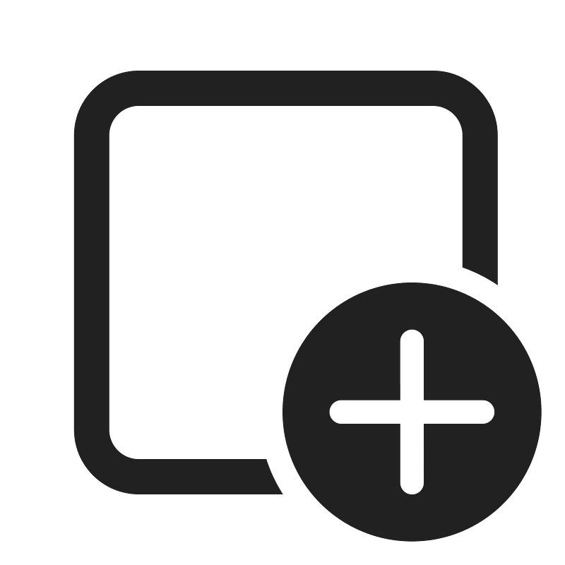 Ic fluent tab add 24 regular