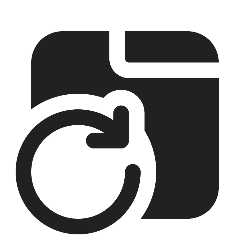 Ic fluent tab desktop arrow clockwise 16 filled