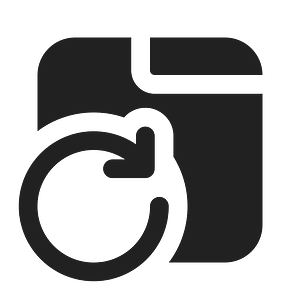 Ic fluent tab desktop arrow clockwise 16 filled