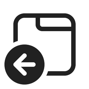 Ic fluent tab desktop arrow left 20 regular