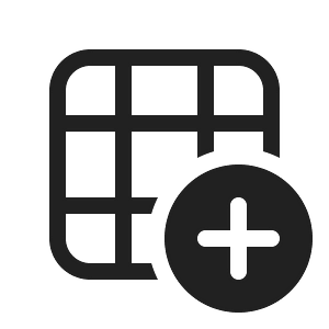 Ic fluent table add 20 regular