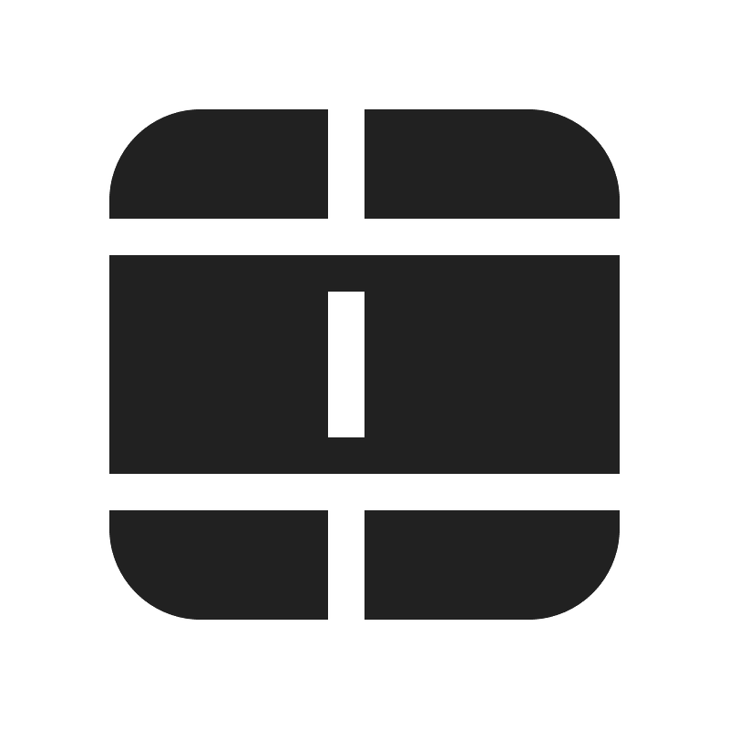 Ic fluent table cells split 20 filled free vector icons on creazilla