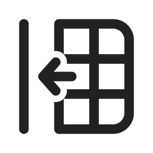 Ic fluent table move left 24 regular