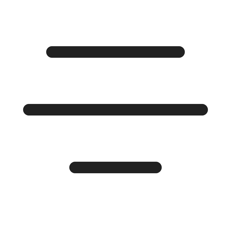 Ic fluent text align center 20 regular