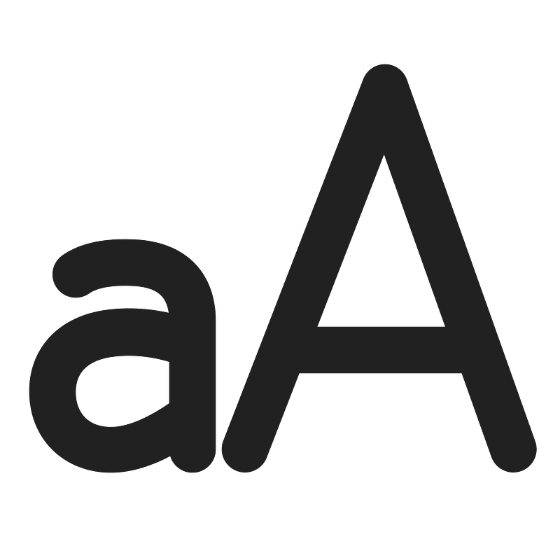 Ic fluent text change case 24 filled