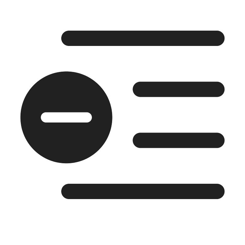 Ic fluent text collapse 24 regular