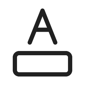 Ic fluent text color 20 regular