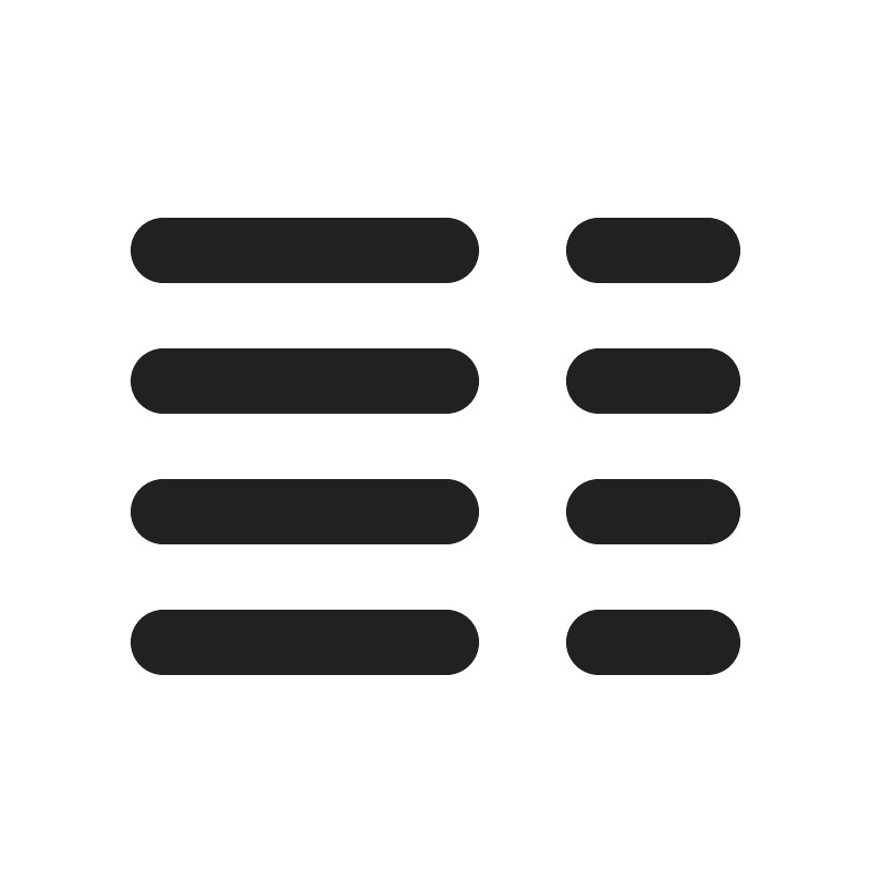Ic fluent text column two right 20 filled