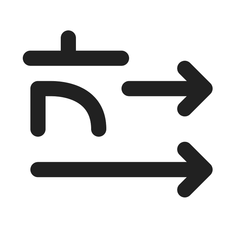 Ic fluent text direction rotate 270 ac 24 regular