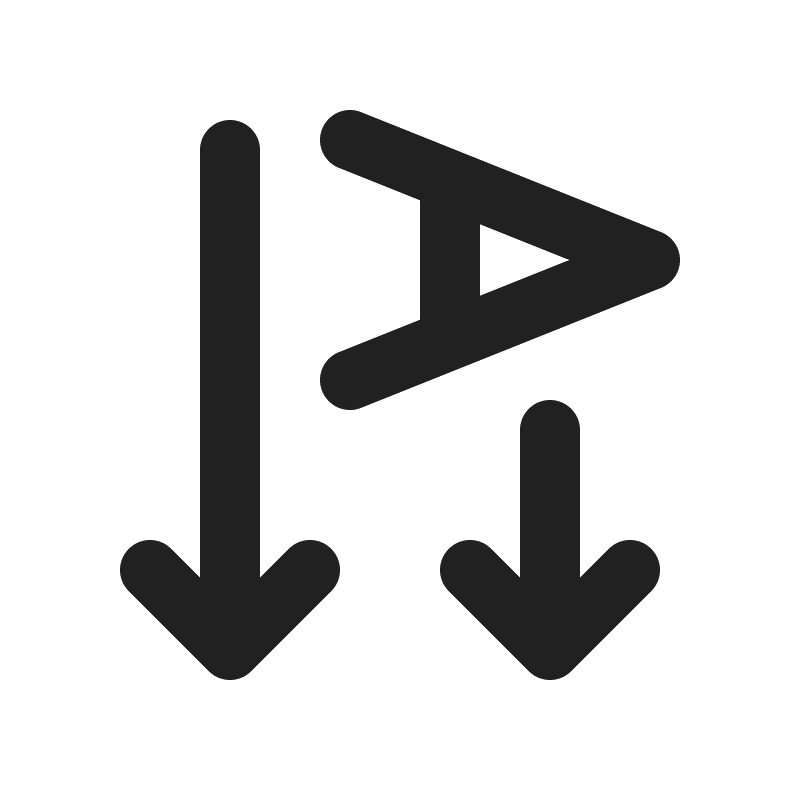 Ic fluent text direction rotate 90 20 filled