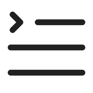 Ic fluent text first line 24 regular