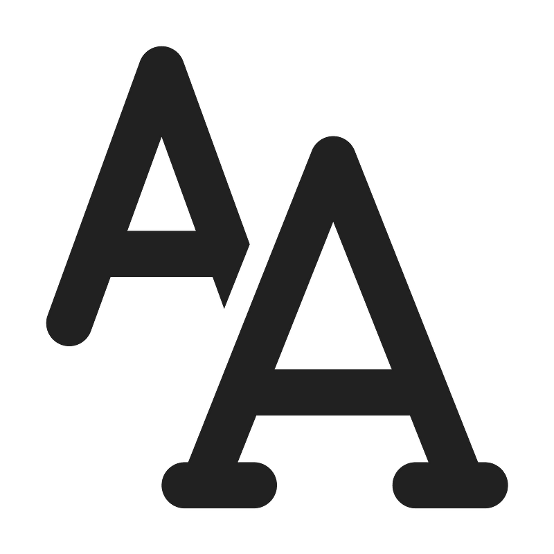 Ic fluent text font 24 filled