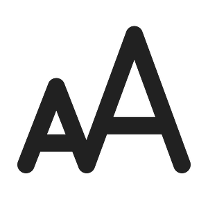 Ic fluent text font size 24 filled
