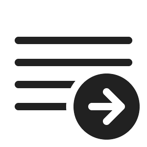 Ic fluent text grammar arrow right 20 regular
