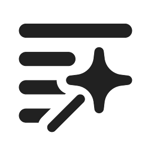 Ic fluent text grammar wand 16 filled