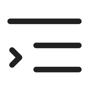 Ic fluent text hanging 24 regular
