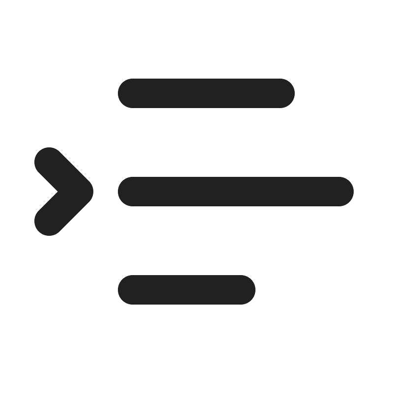 Ic fluent text indent increase 20 filled