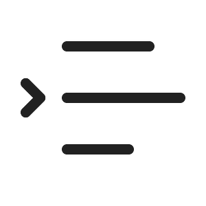 Ic fluent text indent increase 20 regular