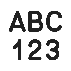 Ic fluent text number format 20 regular