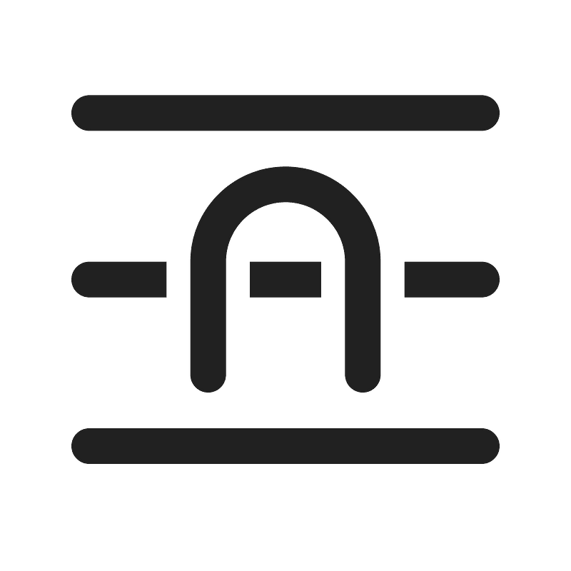 Ic fluent text position behind 24 regular