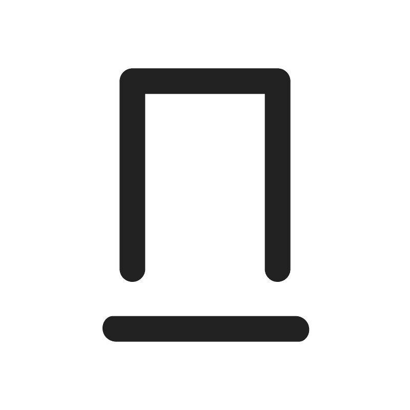 Ic fluent text underline 24 regular