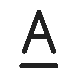 Ic fluent text underline 16 regular