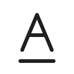 Ic fluent text underline 20 regular