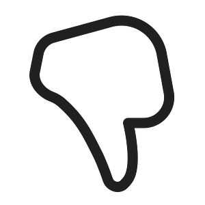 Ic fluent thumb dislike 20 regular