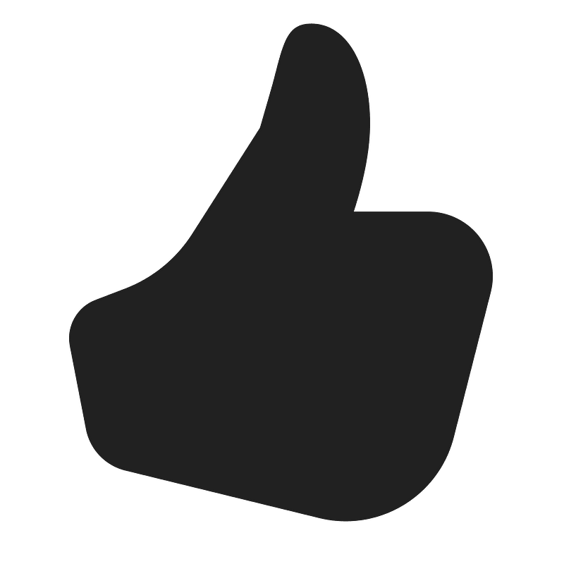 Ic fluent thumb like 24 filled