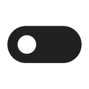 Ic fluent toggle left 48 filled