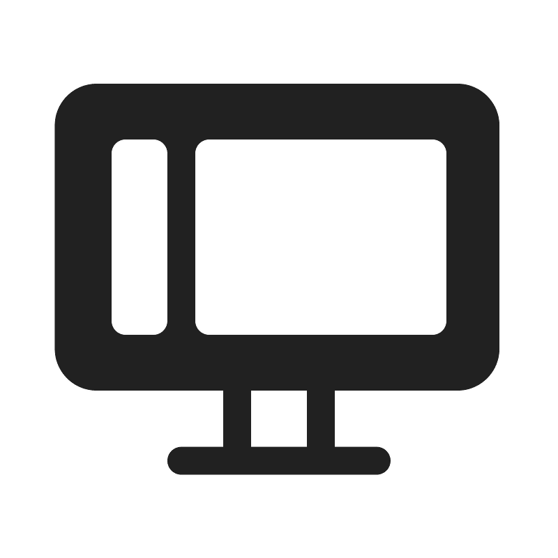 Ic fluent view desktop 20 filled