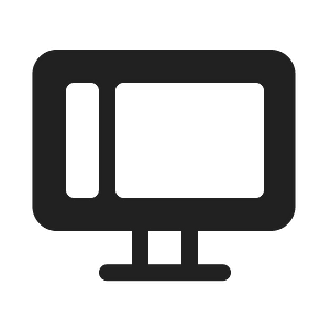 Ic fluent view desktop 20 filled